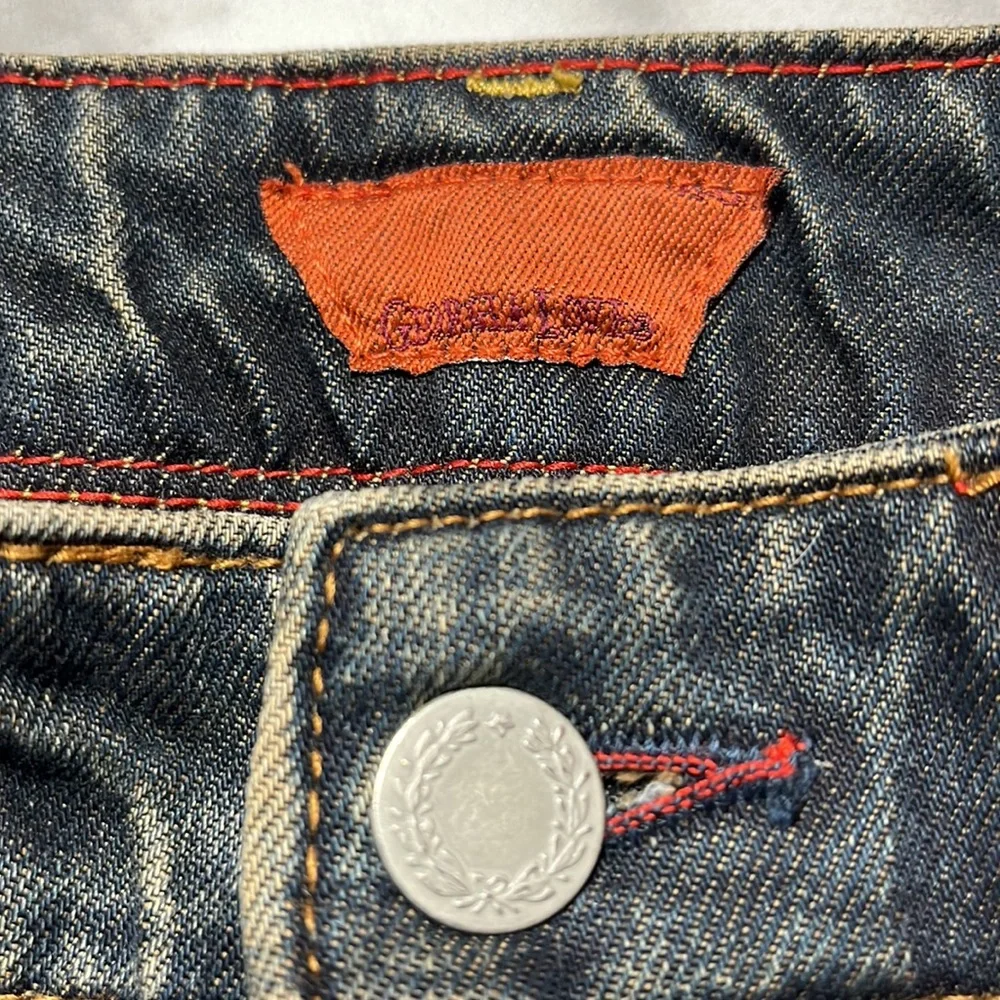 Georgia Love Whiskered Denim Capris Cropped Ankle Jeans 30 - 4 - Picture 3 of 6